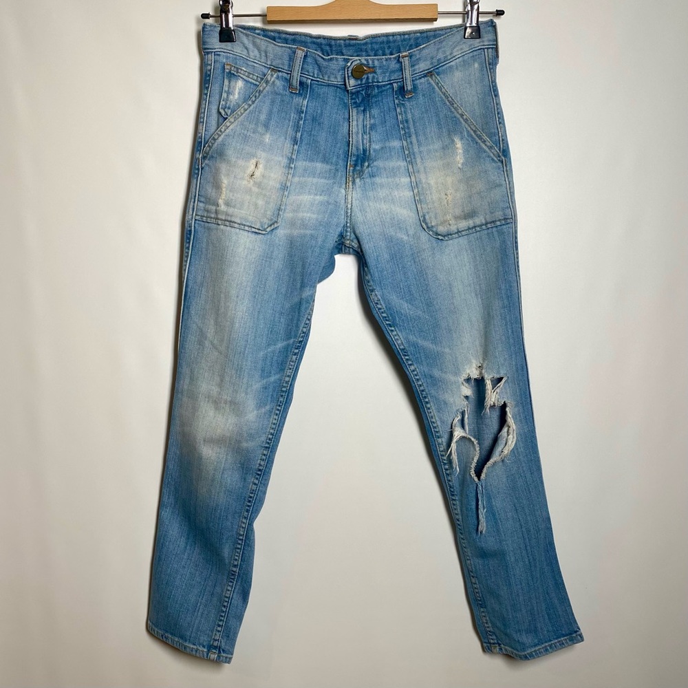 Aquaverde Pierce Mid Rise Jeans
